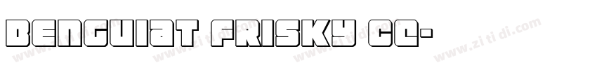 Benguiat Frisky CE字体转换